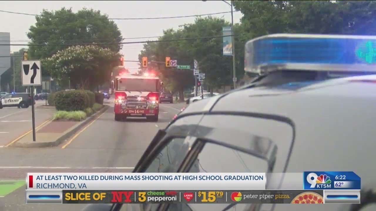 2 dead in shooting after high school graduation ceremony in Virginia ...