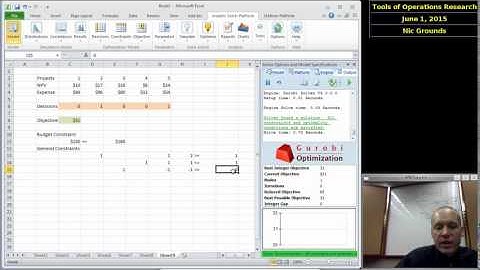 2015-06-01 Lecture 5 Part 3 - Integer and Binary Optimization