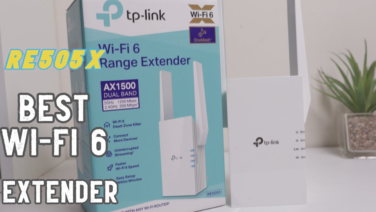 ตัวขยายสัญญาณ wifi  Update 2022  TP Link RE505X AX1500 Wi-Fi 6 Range Extender Review