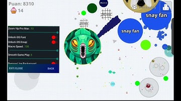 *TUTORİAL* AGARİO NEW MOD  MENÜ 2.14.3 MACRO SPEED😱 COMİNG SOON