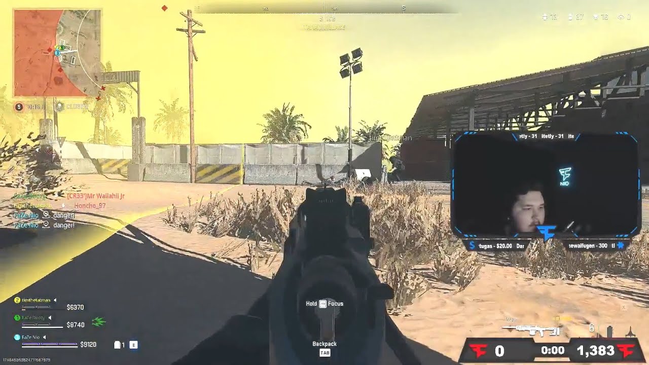 FAZE NIO Has the Craziest Play with this SNIPER after Doing This