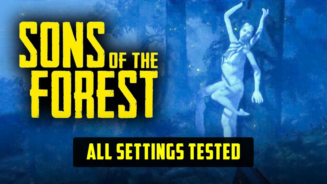 Sons of the Forest - GTX 1050 Ti - All Settings Tested 