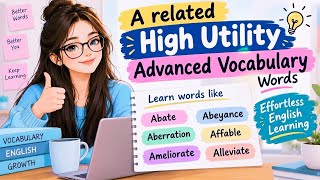 Part 1: 40 High-Utility Advanced Vocabulary Words Starting with ‘A’