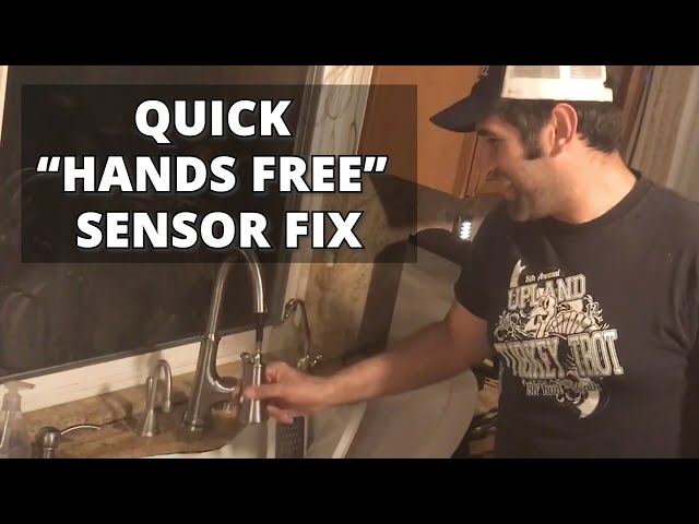 Quick Fix For Your Kitchen Faucet