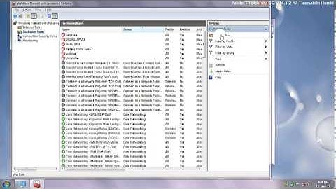 Cara Blok Aplikasi Dengan Mengunakan Firewall Windows 7