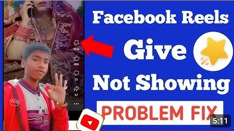Facebook Reels Give Star Not Showing | Facebook Reels Par Star Ka Option Nahi Aa Raha Hai