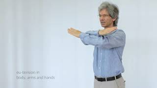 The basic gesture of the vowel E