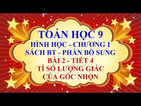 Video Toán học lớp 9 - Hình học - Chương 1 - SBT - -Bài 2 -... - YouTube