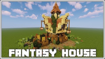 Minecraft 1.13.2 Tutorial ► Minecraft Fantasy House!!!