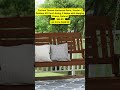 Furinno Hardwood Patio 4ft Porch Swing  #trending #deals #dealoftheday #amazon #sale #outdoorswing