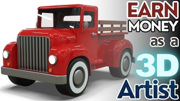 EARN MONEY as a 3D Artist