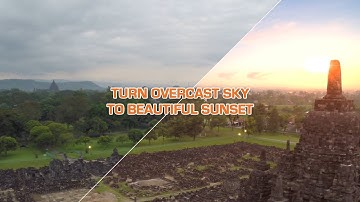 FIx It in Post! Turn Overcast Sky To a Beautiful Sunset - Adobe After Effects Tutorial