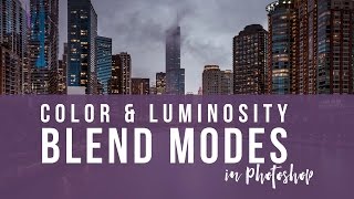 The Color vs Luminosity Blend Mode in Photoshop