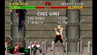 Mortal Kombat Yawdim Bootleg Set 3 Johnny Cage Reptile Battle (60FPS) screenshot 5