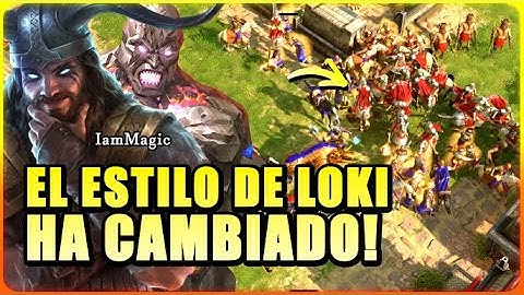 La NUEVA forma de jugar con LOKI! Age of Mythology: Retold, Red Bull Wololo: El Reinado