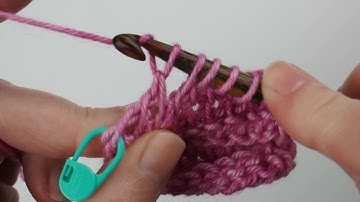 Tunisian Crochet Edge Stitch