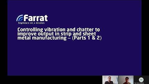 Farrat Isolevel - controlling vibration and chatter in sheet and strip metal production