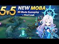 NEW MOBA 3D Mode Gameplay – First Look