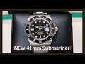 4k Review: NEW 41mm Rolex Submariner 126610LN