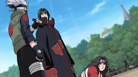 Kakashi, Mighty Guy, Asuma and Kurenai vs Itachi and Kisame Akatsuki - Full Fight!!