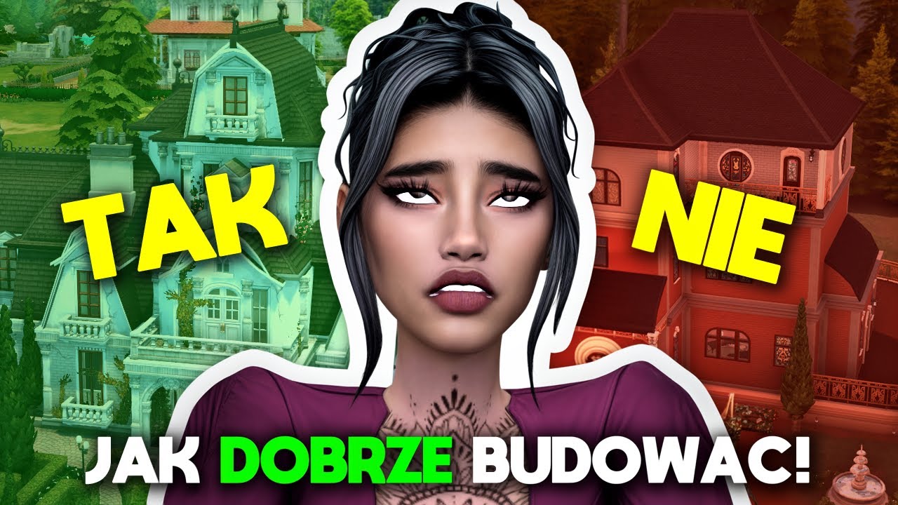 Jak DOBRZE budować w The Sims 4! (i czego NIE robić) 😬