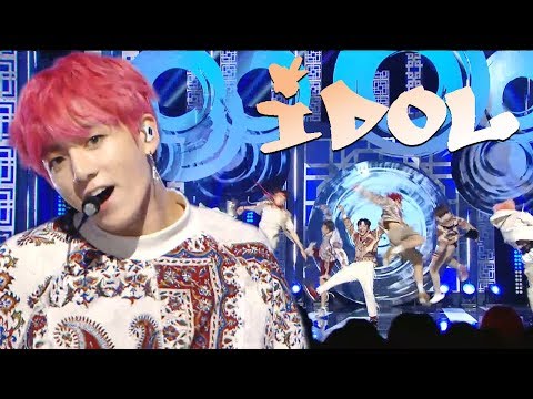 [HOT] BTS - IDOL,  방탄소년단 - IDOL Show Music core 20180908
