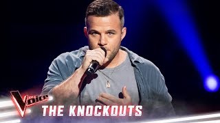 The Knockouts: Luke Zancanaro sings 'Pray For Me' | The Voice Australia 2019