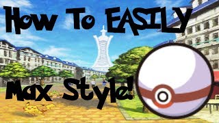 Pokemon X and Y - How To EASILY Max Out Your Style! screenshot 5