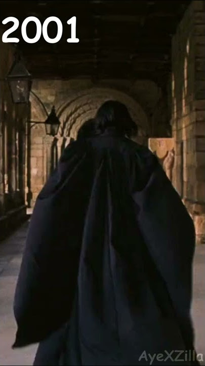 Severus Snape | 2001 vs 2011