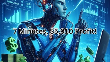 Binary Option Robot - BinBotPro Trading for 7 Minutes, $5,910 Profit!