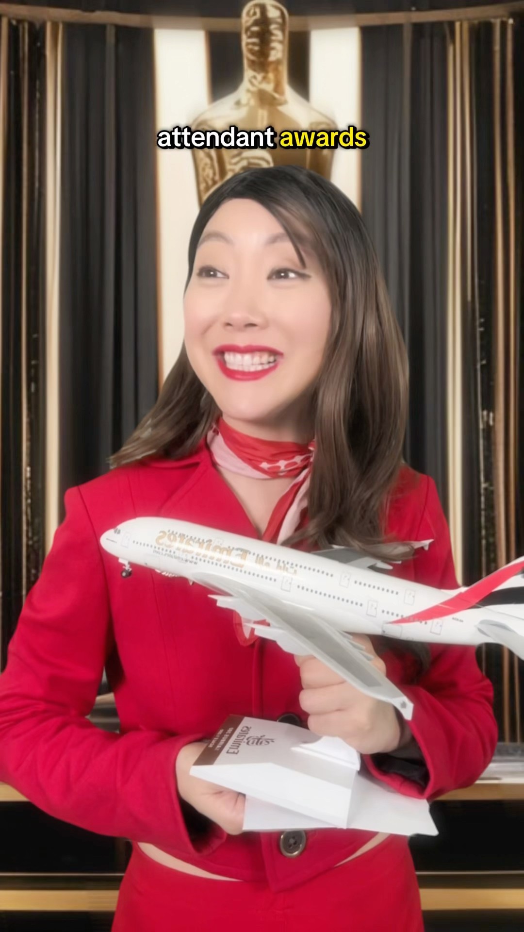 The first ever OSCARS for flight attendants ?