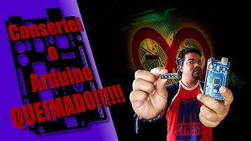 Ressuscitei o Arduino que tinha queimado!!!!!!