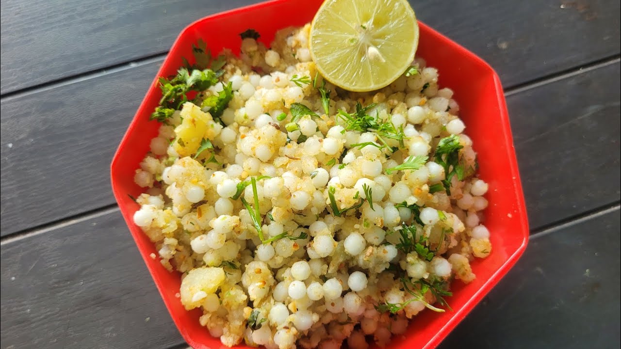 मोकळी लुसलुशीत साबुदाणा खिचडी 