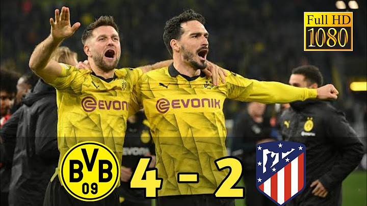 Borussia Dortmund vs Atletico Madrid 4  - 2 I Highlight & Goals I Champions 2024