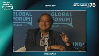 ‘A Disruption’ By Dr Shashi Tharoor