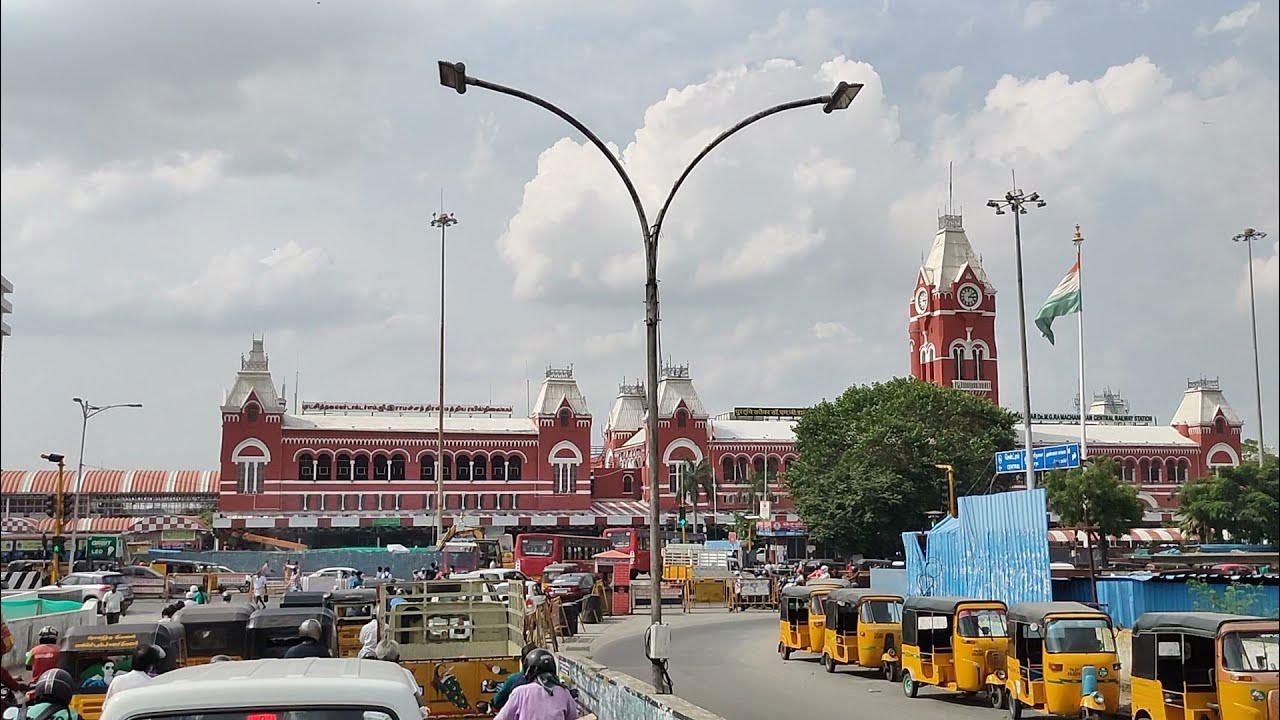 sowcarpet road Chennai Egmore railway station YouTube