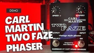 ギター CARL MARTIN MK II Carl Martin Two Faze guitarpedal demo - YouTube