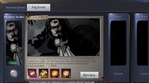 Flame Of Valhala [secret- quest- fog event]