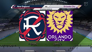 2022 Major League Soccer New England Revolution Vs Orlando City SC Fifa 22 Simulation