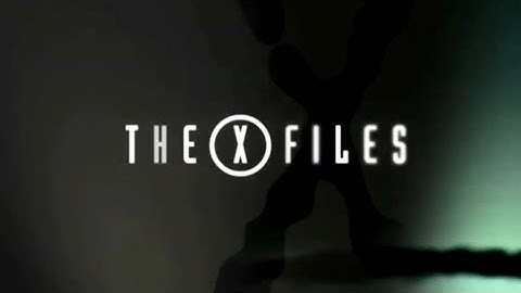 The X-Files Season 9 Opening Sequence