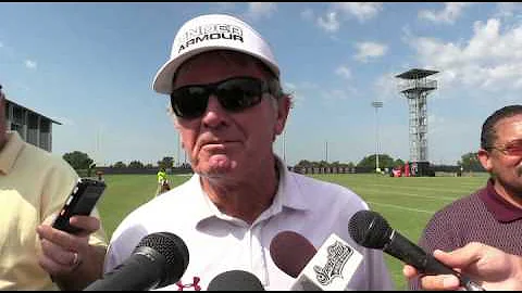 Steve Spurrier with an epic comedy bit