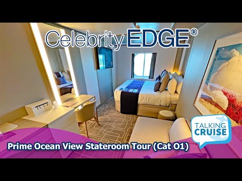 Celebrity Edge | Prime Ocean View Stateroom Tour