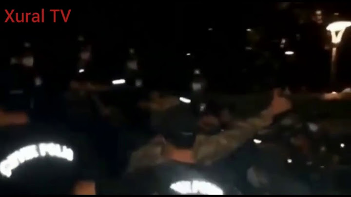 Ramil Usubov meydana belə gəldi - Polis ətdən divar çəkdi