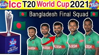 ICC T20 World Cup 2021 || Bangladesh Full Squad || Bangladesh Full Squad for T20 World Cup 2021 || screenshot 5