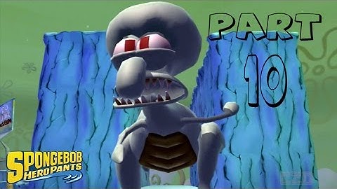SpongeBob HeroPants Walkthrough Gameplay Part 10 - Squidwardosaurus Rex
