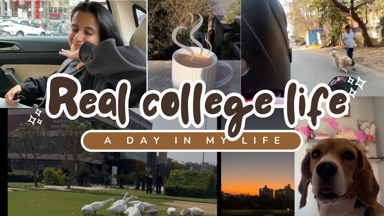 My first college vlog | A realistic day in my life