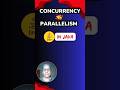 Concurrency vs. Parallelism with Java code examples