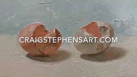 Painting some eggshells