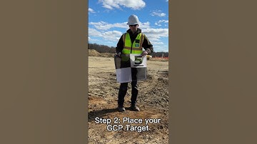 How to Place a Drone Ground Control Point (GCP) #Shorts