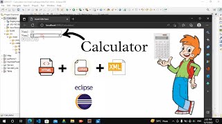 Java program webpage calculator using eclipse IDE | learn coding